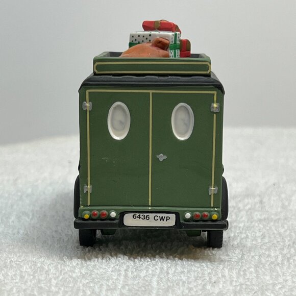 Dept 56 Village Express Van, Christmas in the City Village Accessory (no box) - Picture 7 of 8